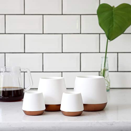 Fellow Joey Double Wall Ceramic Coffee Mug - Matte White