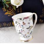 300ML, bone china cafeteira coffee cup, porcelain taza ceramic cup, elegant coffe mug wedding present, espresso cup royal