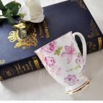 300ML, bone china cafeteira coffee cup, porcelain taza ceramic cup, elegant coffe mug wedding present, espresso cup royal