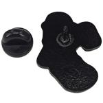 Ficsowy Enamel Pickle Pin with Beer Mug, Funny Lapel Pin for Backpacks, Hats, Jackets (Green)