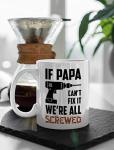 Tstars Dad Mug Gifts for Papa from Daughter Son Fathers Day Funny Coffee Mugs For Dads Ceramic Mug 15 Ounce White