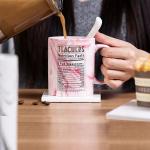 1pc,Teacher Coffee Mug Teacher Nutritional Facts Ceramic Mug, Funny Coffee Mug Teacher Gifts for Women ,11oz (Pink Marble)