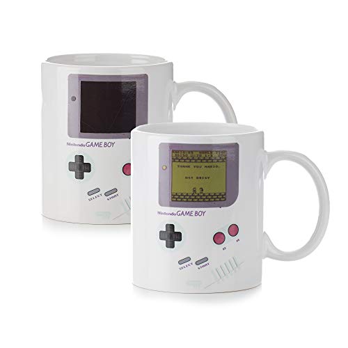 Gameboy Heat Changing Coffee Mug for Gamers and Retro Fans