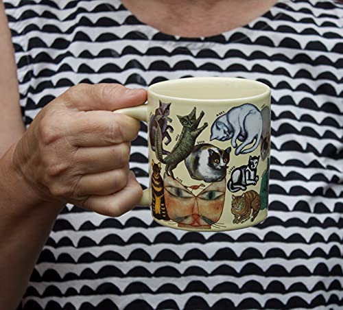 Famous Artistic Cat Mug - Cats from Art History, 12 oz