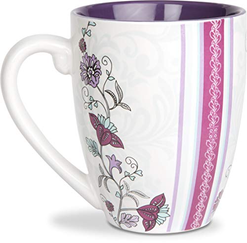 Sister In Law Floral Butterfly Coffee Mug, Large
