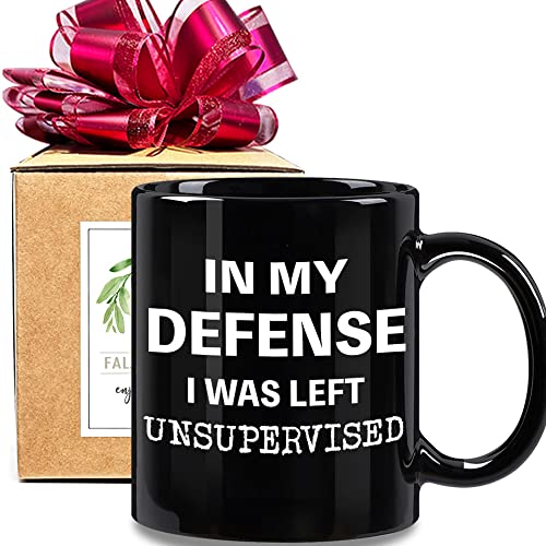 I Was Left Unsupervised Funny Coffee Mug