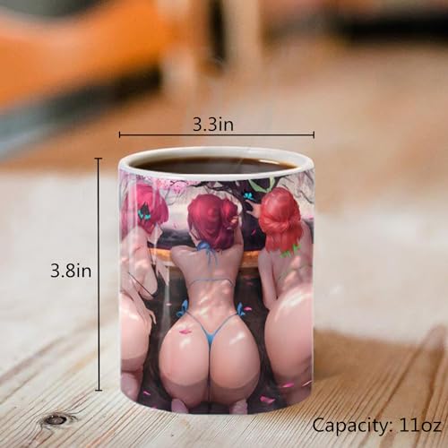 Anime Bikini Color Changing Funny Coffee Mug