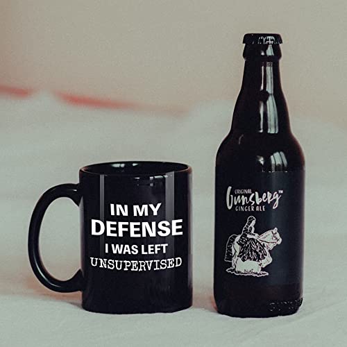 I Was Left Unsupervised Funny Coffee Mug