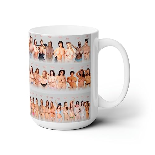 Cheeky Big Boob Mug for Men - 15oz