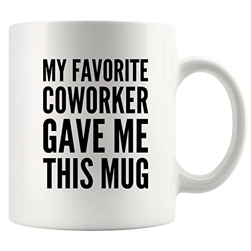 Funny Mug: Best Coworker Farewell Gift