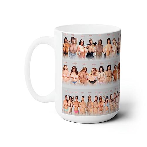 Cheeky Big Boob Mug for Men - 15oz