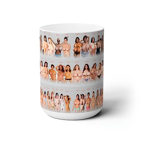 Cheeky Big Boob Mug for Men - 15oz