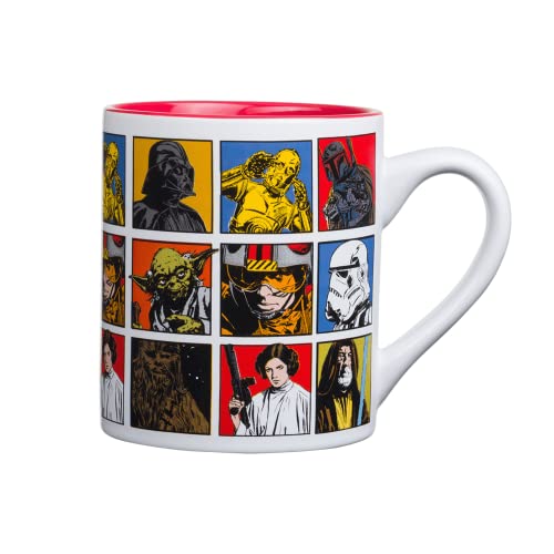 Star Wars Character Grid Funny Coffee Mug