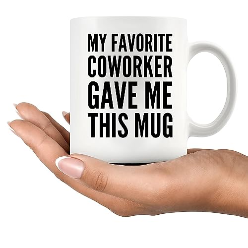 Funny Mug: Best Coworker Farewell Gift