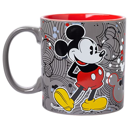 Mickey Mouse Logo Fun Ceramic Coffee Mug