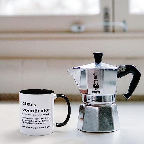 Funny Chaos Coordinator Coffee Mug for Work