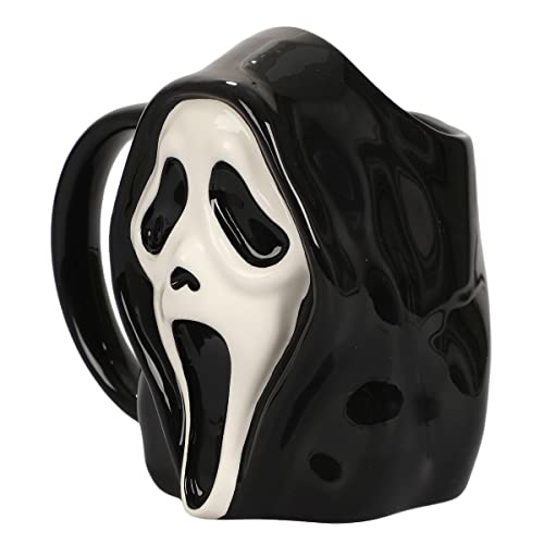 Ghost Face 16 Oz Funny Sculpted Coffee Mug