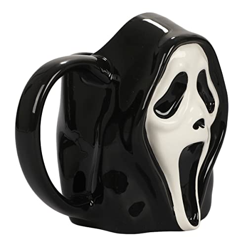 Ghost Face 16 Oz Funny Sculpted Coffee Mug