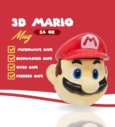 Super Mario Coffee Mug - Perfect Gift for Gamers