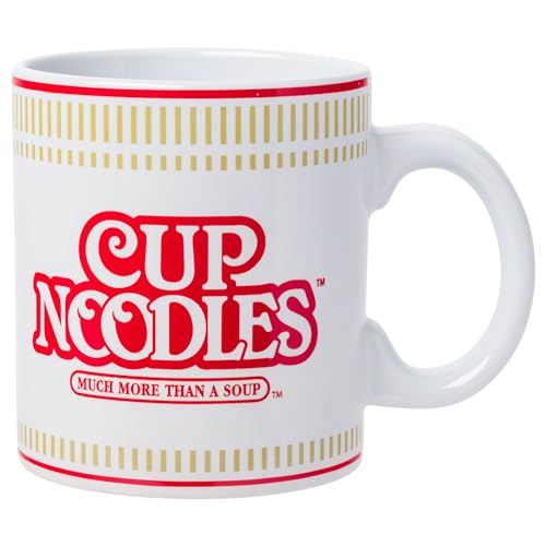 Nissin Cup Noodles Classic Ceramic Mug, 20 oz