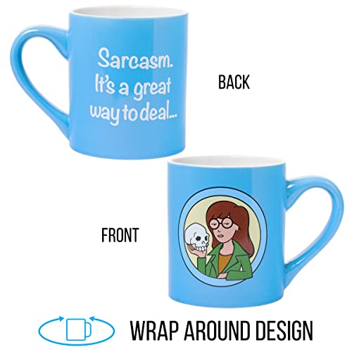 Funny Sarcasm Ceramic Coffee Mug - 14 oz