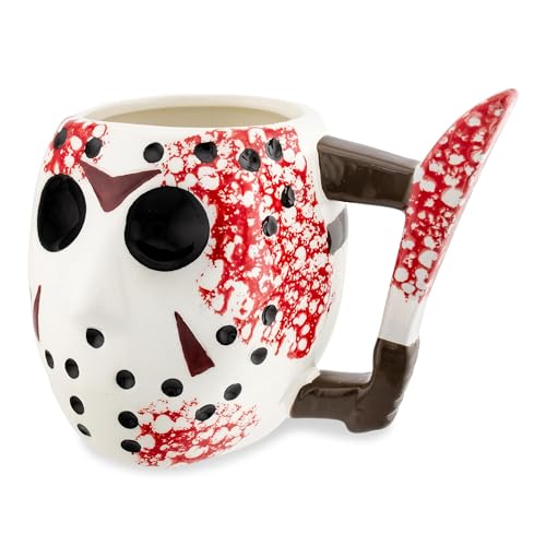 Jason Mask 3D Sculpted Mug for Coffee Lovers