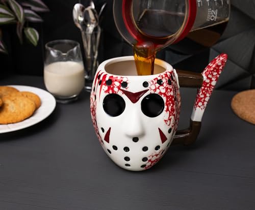 Jason Mask 3D Sculpted Mug for Coffee Lovers