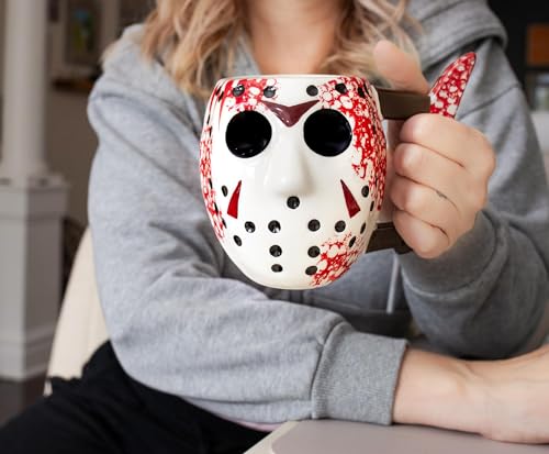 Jason Mask 3D Sculpted Mug for Coffee Lovers