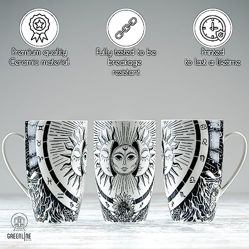 Boho Mug with Inspirational Quote - 16oz