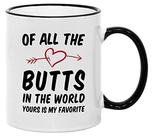 All the Butts Coffee Mug for Couples