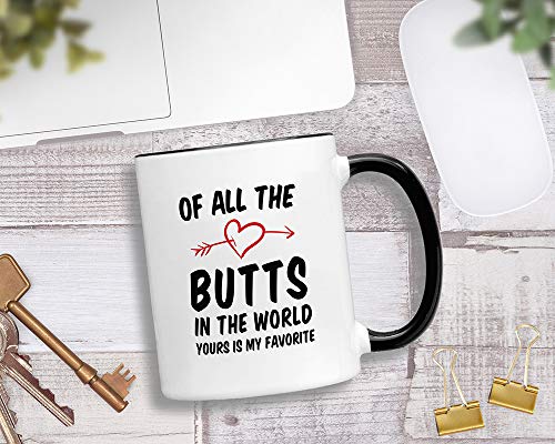 All the Butts Coffee Mug for Couples