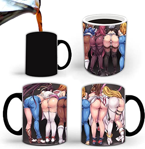 Color Changing Anime Comedy Coffee Mug
