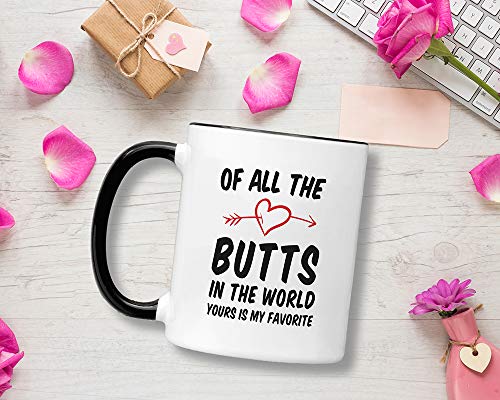 All the Butts Coffee Mug for Couples