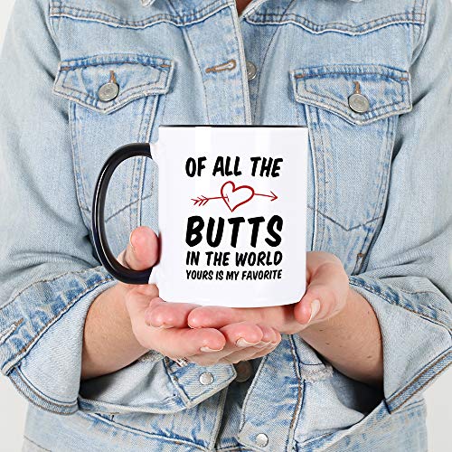 All the Butts Coffee Mug for Couples
