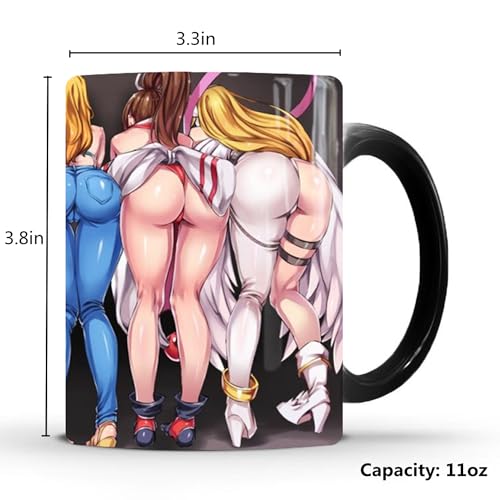 Color Changing Anime Comedy Coffee Mug