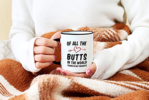 All the Butts Coffee Mug for Couples