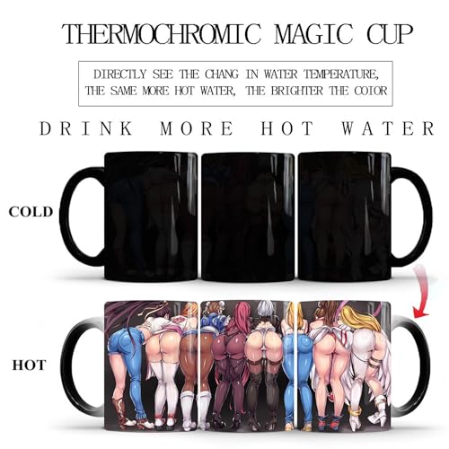 Color Changing Anime Comedy Coffee Mug