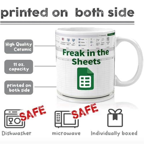 Freak in The Sheets Funny Accountant Mug