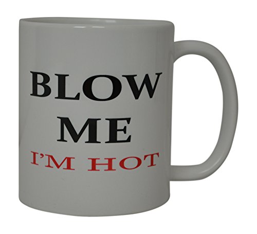 Funny Sarcastic Coffee Mug: Blow Me I'm Hot