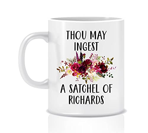 Ingest a Satchel of Richards Funny Mug
