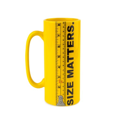 BigMouth Giant Ruler Coffee Mug - Hilarious Gift