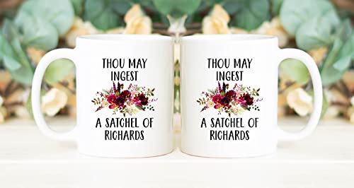Ingest a Satchel of Richards Funny Mug
