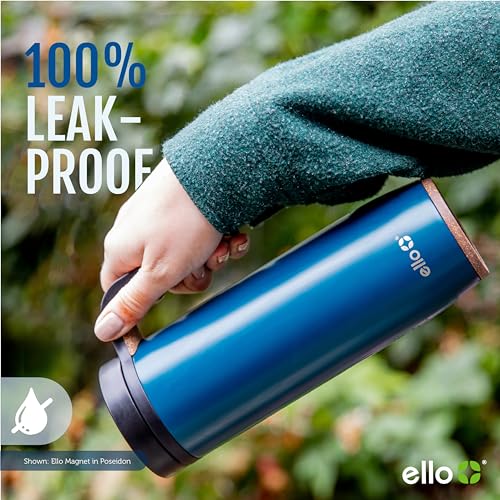 Ello Magnet 18oz Stainless Steel Travel Mug, BPA-Free