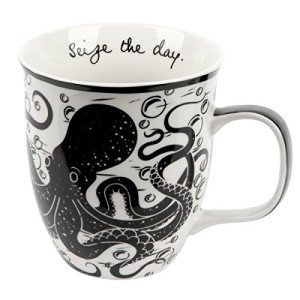 Funny Octopus Mug - Cute Boho Coffee Cup