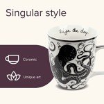Funny Octopus Mug - Cute Boho Coffee Cup