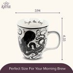 Funny Octopus Mug - Cute Boho Coffee Cup