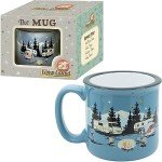 Retro Camping Mug - 15 oz Fun Design