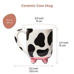 Udderly Funny Cow Coffee Mug - 15oz