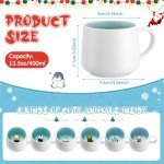 Funny 3D Animal Coffee Mugs Set of 6