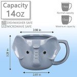 Cute 3D Elephant Coffee Mug – Perfect Gift